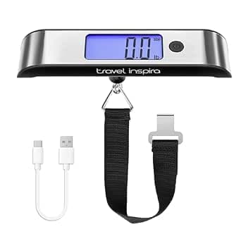 travel inspira Rechargeable Luggage Scale 110 lb product image